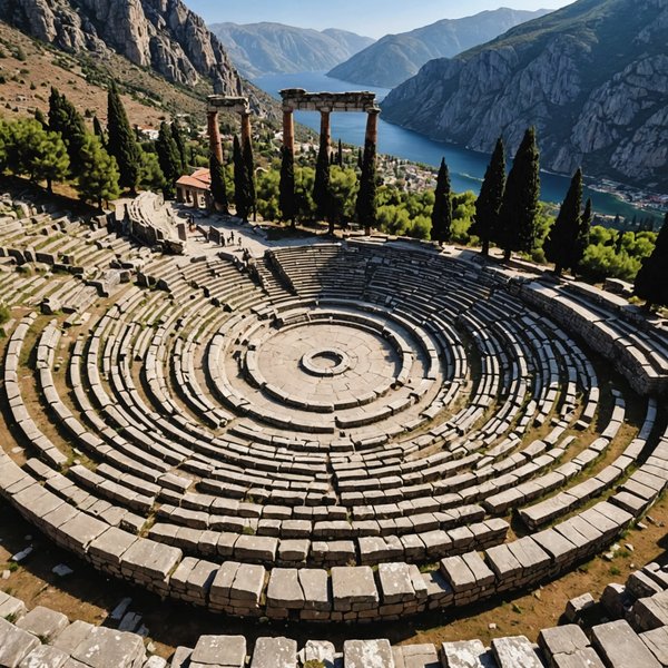 Comment organiser une visite des sites archéologiques de Delphes, Grèce?